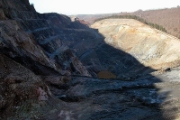 La mine à ciel ouvert de Montroc